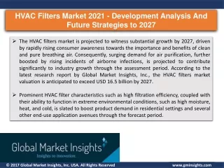 hvac filters market 2021 development analysis