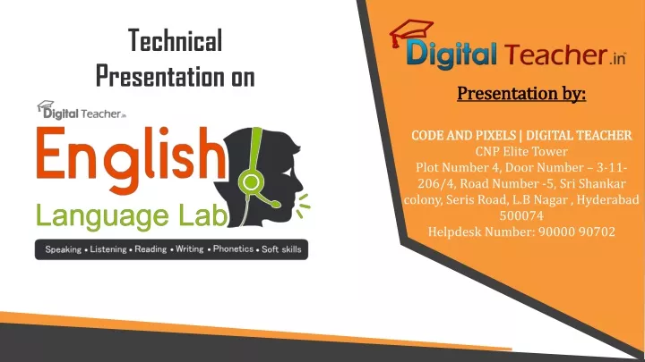 technical presentation on