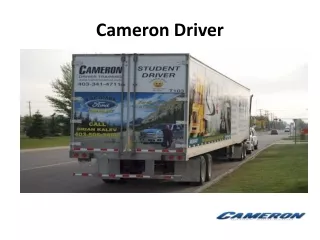 cameron driver