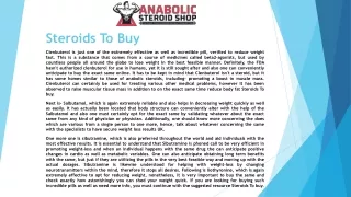steroids to buy
