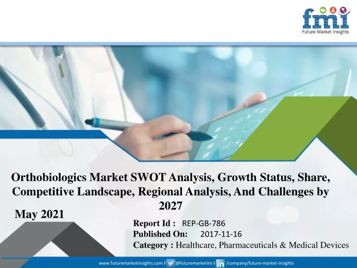 orthobiologics market swot analysis growth status