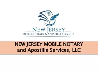 new jersey mobile notary and apostille services