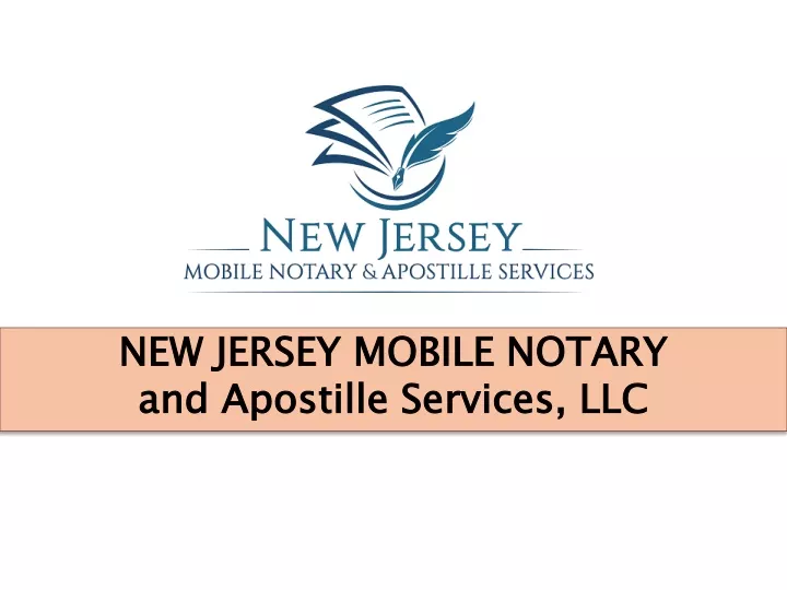 new jersey mobile notary and apostille services