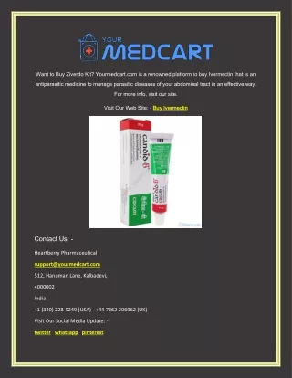 Buy Ivermectin | Yourmedcart.com