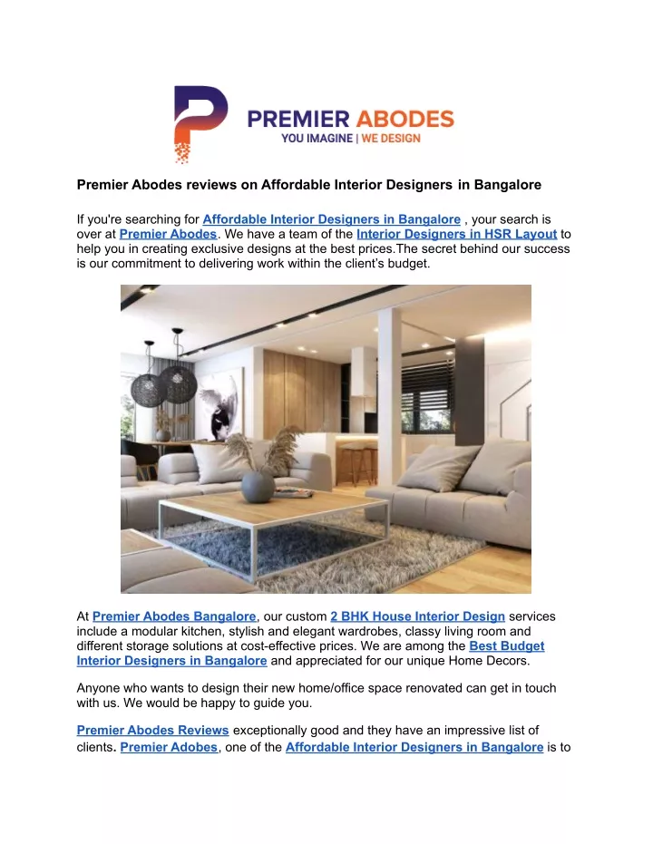 premier abodes reviews on affordable interior