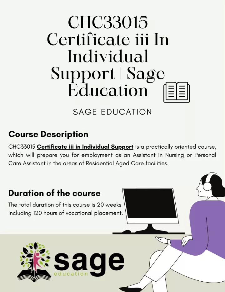 chc33015 certificate iii in individual support