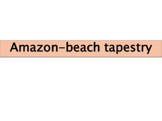 amazon beach tapestry