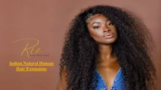 Best Indian Natural Human Hair Extensions