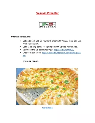 vesuvio pizza bar