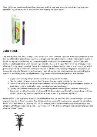 120ml Cheap Ejuice Vape Society Supply Starting $10.
