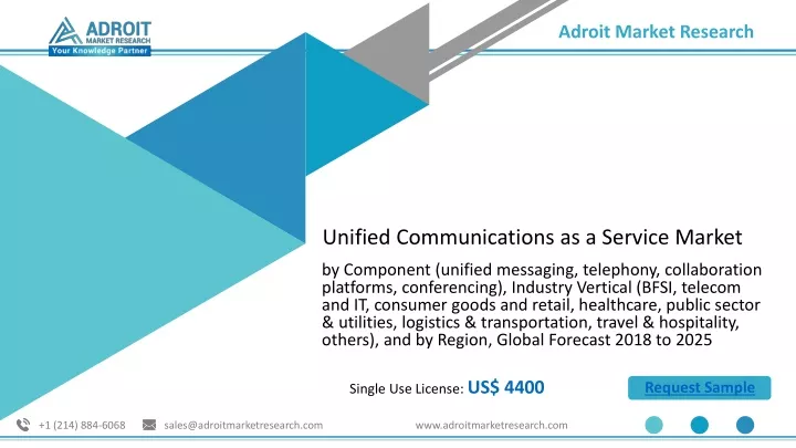 unified communications as a service market