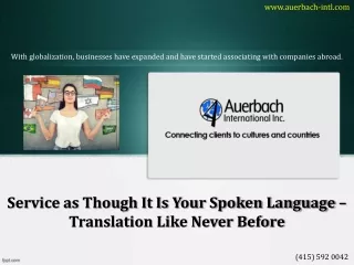 www auerbach intl com