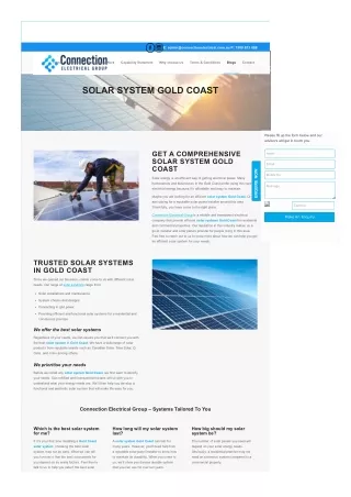 Solar System Gold Coast