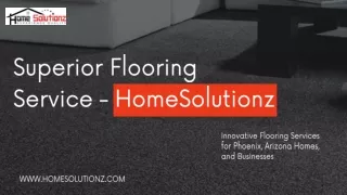 Finest Laminate Floor Installation Contractor In Tempe | HomeSolutionz