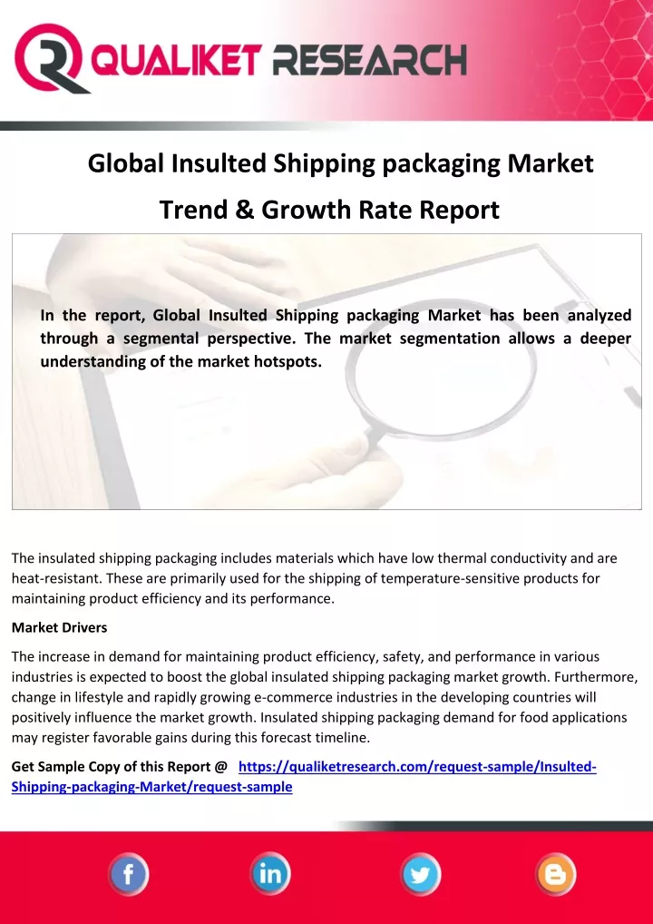 global insulted shipping packaging market