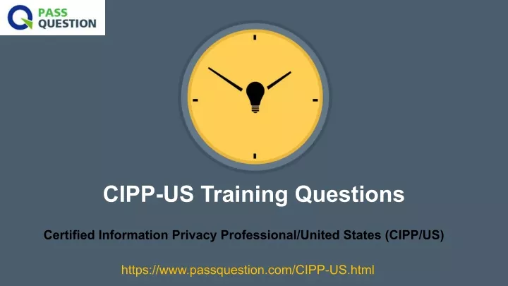 cipp us training questions