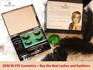 GEM IN EYE Cosmetics – Buy the Best Lashes and Eyeliners