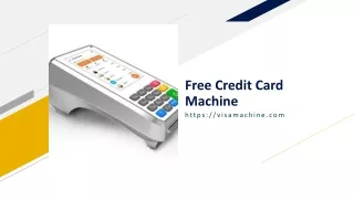 free credit card machine