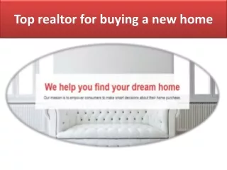 top realtor for buying a new home