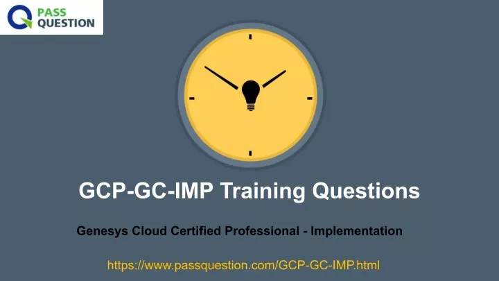 gcp gc imp training questions