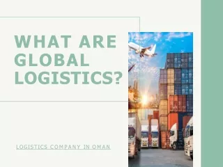 what are global logistics