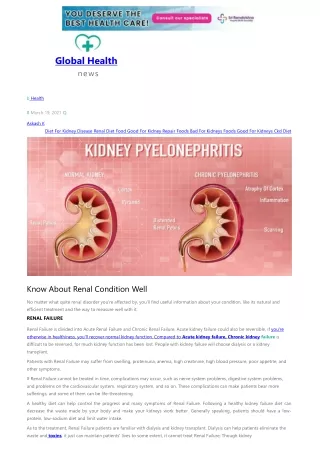 global health news