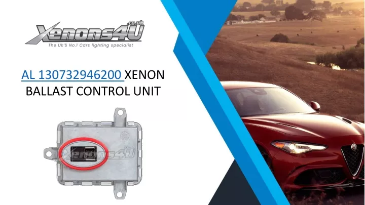 al 130732946200 xenon ballast control unit