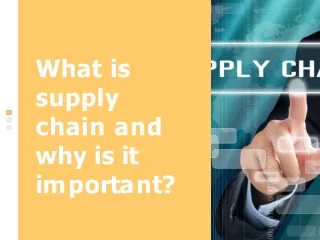 what is supply chain