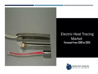 electric heat tracing market forecast from 2019