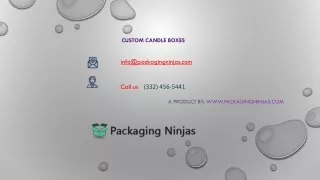 custom candle boxes