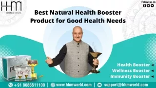 Natural Health Booster Product