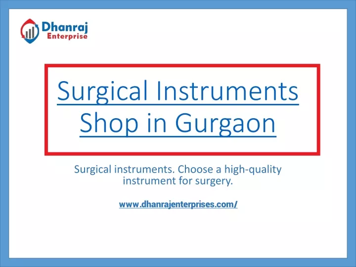 surgical instruments shop in gurgaon