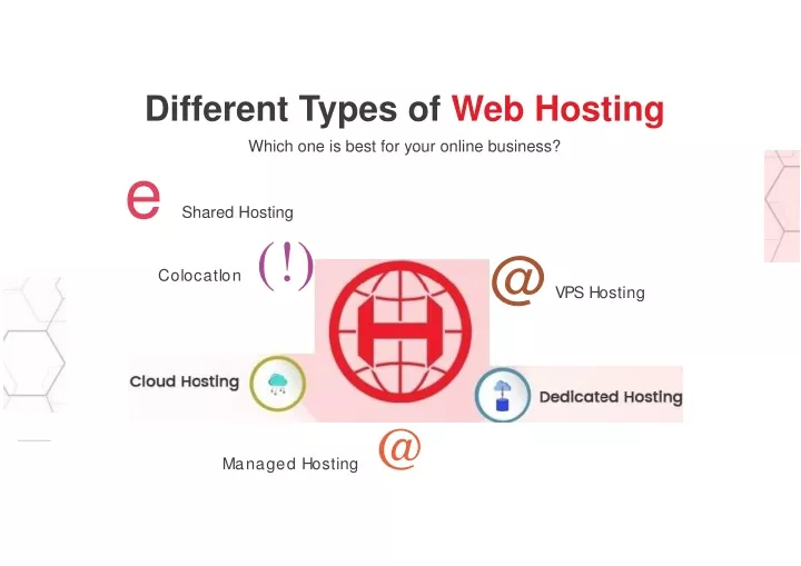 different types of web hosting which one is best