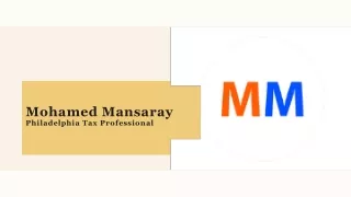 A Full service Certified Tax Accountant- Mohamed Mansaray