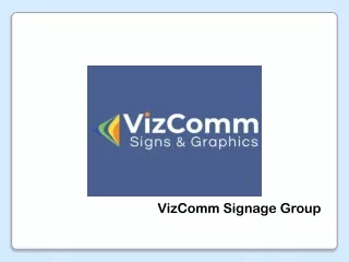 Choose VizComm Signs & Graphics for Your Vehicle Decals