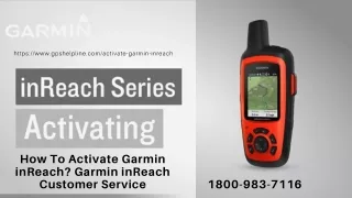 https www gpshelpline com activate garmin inreach