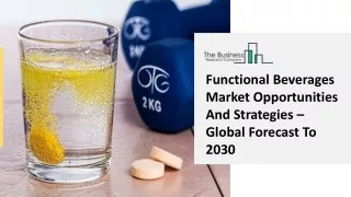 functional beverages market opportunities