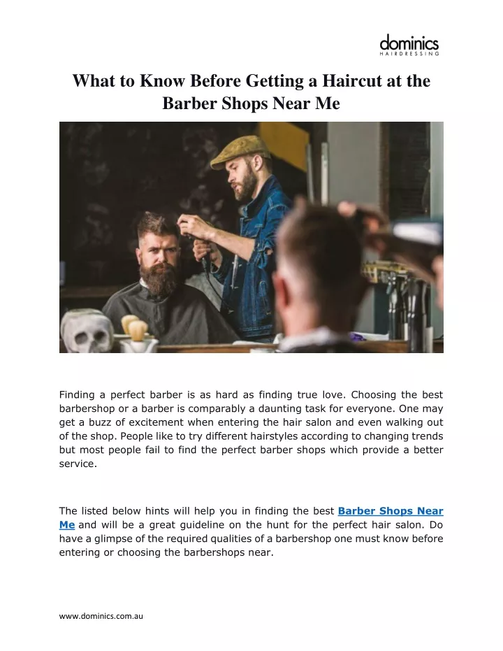 what to know before getting a haircut