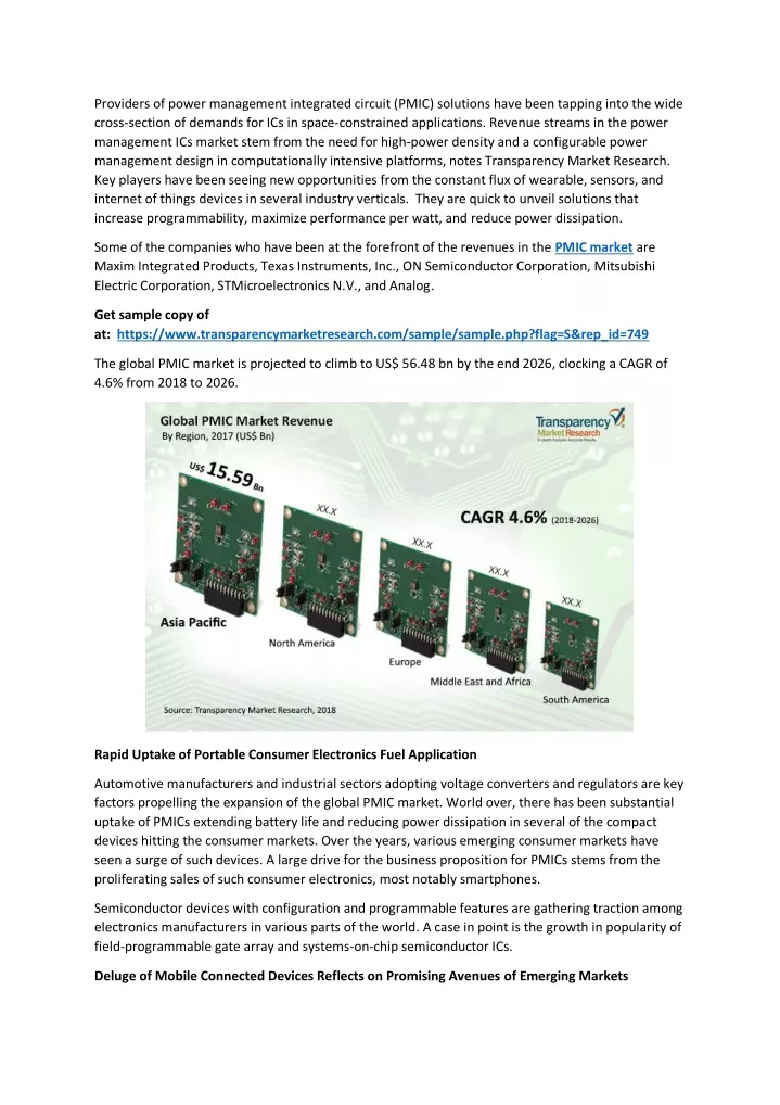 providers of power management integrated circuit