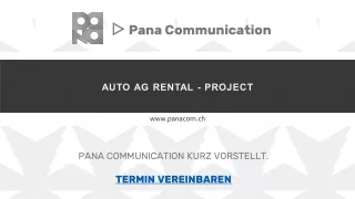 AUTO AG RENTAL - PROJECT