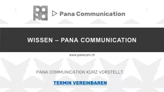 WISSEN PANA COMMUNICATION
