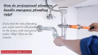 Emergency Plumber NYC