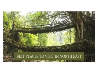 Best Places to Visit in North-East India In December