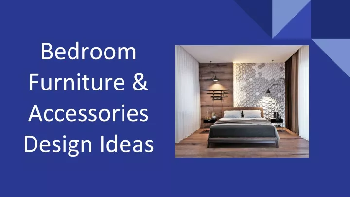 bedroom furniture accessories design ideas