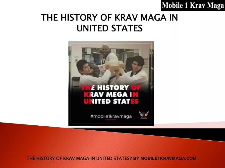 the history of krav maga in united states