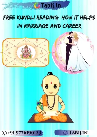 Free Kundli reading: How it helps in marriage and career