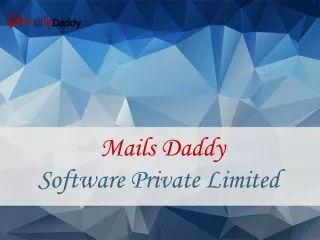MailsDaddy NSF to PST Converter