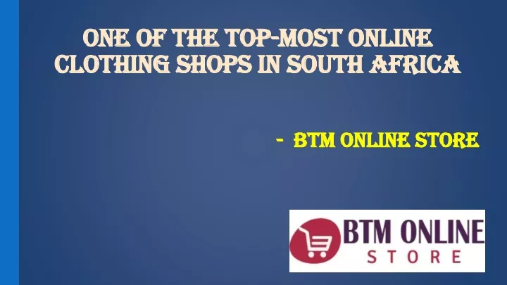one of the top most online clothing shops in south africa