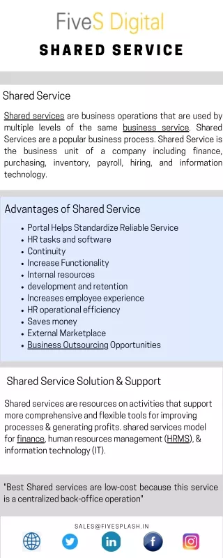 shared service