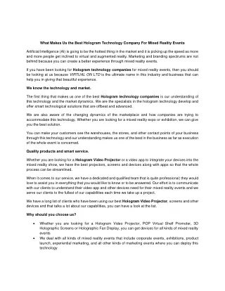 virtualongroup- Blog
